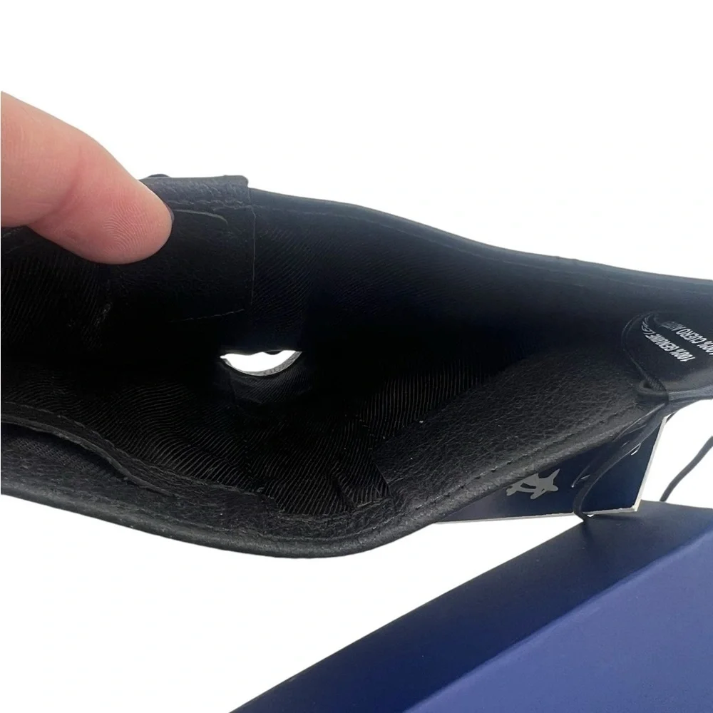 Kangol Men’s Black Genuine Leather Wallet